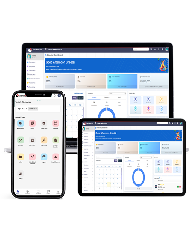 School ERP Software with Mobile Apps